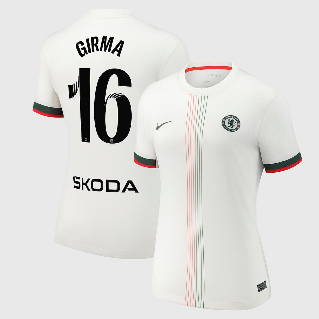 Chelsea Store – Official chelsea-wsl-nike-away-stadium-shirt-2025-26-womens-with-girma-16-printing_ss5_p-203083902+pv-1+u-cihrdcmm98uvzklnwk1b+v-b8uudbg2zzwcod3tyg3g Chelsea FC Jerseys and Fan Gear