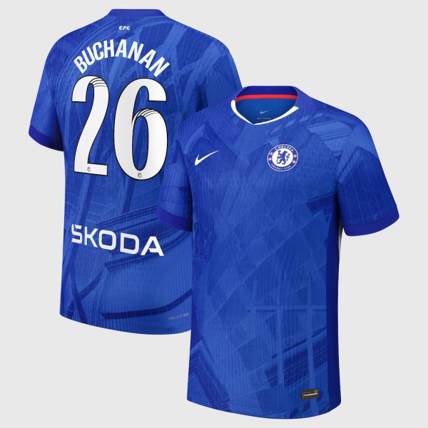 Chelsea Store – Official chelsea-wsl-nike-dri-fit-adv-home-match-shirt-2025-26-kids-with-buchanan-26-printing_ss5_p-203073669+pv-1+u-xdspvrfrmexgyfrmbjy8+v-cmuzcuny5kxd9bcsrhhn Chelsea FC Jerseys and Fan Gear