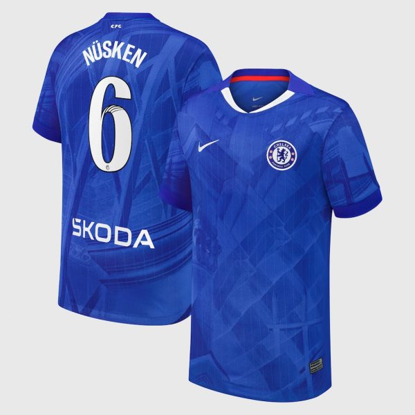 Chelsea Store – Official chelsea-wsl-nike-home-stadium-shirt-2025-26-kids-with-nüsken-6-printing_ss5_p-203073676+pv-1+u-0h7qwqwz1bblbeixbdb5+v-jdvuweabzdnryblem0sm Chelsea FC Jerseys and Fan Gear