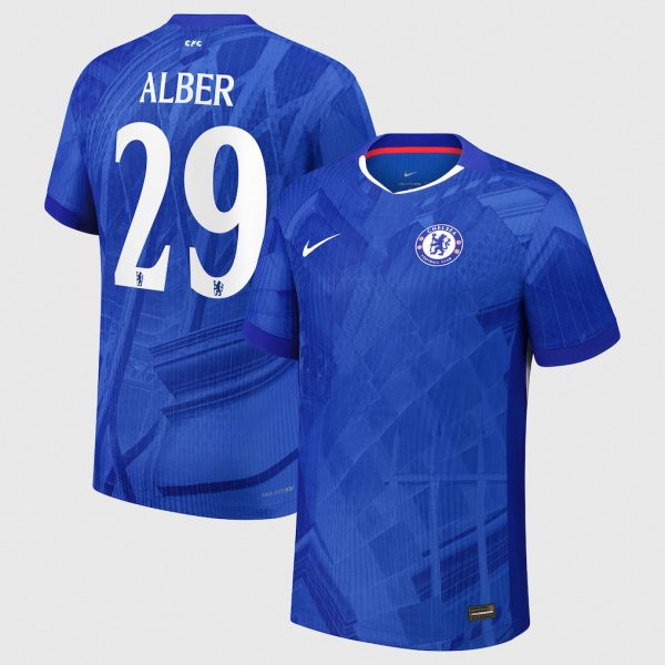 Chelsea Cup Nike Dri-FIT ADV Home Match Shirt 2025-26 with Alber 29 printing