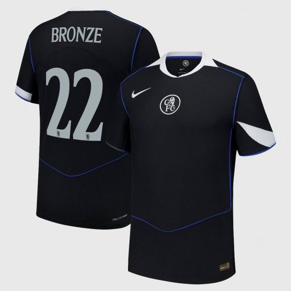 Chelsea Cup Nike Third Dri Fit Adv Match Shirt 2025-26 with Bronze 22 printing