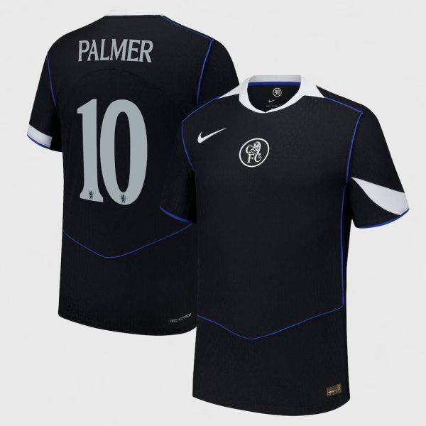 Chelsea Cup Nike Third Dri Fit Adv Match Shirt 2025-26 with Palmer 10 printing