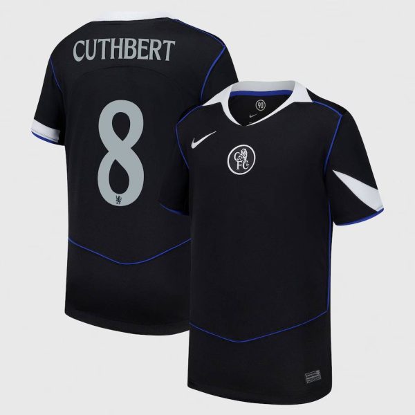 Chelsea Cup Nike Third Stadium Shirt 2025-26 - Kids with Cuthbert 8 printing