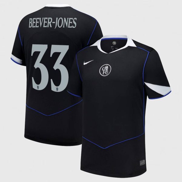 Chelsea Cup Nike Third Stadium Shirt 2025-26 with Beever-Jones 33 printing