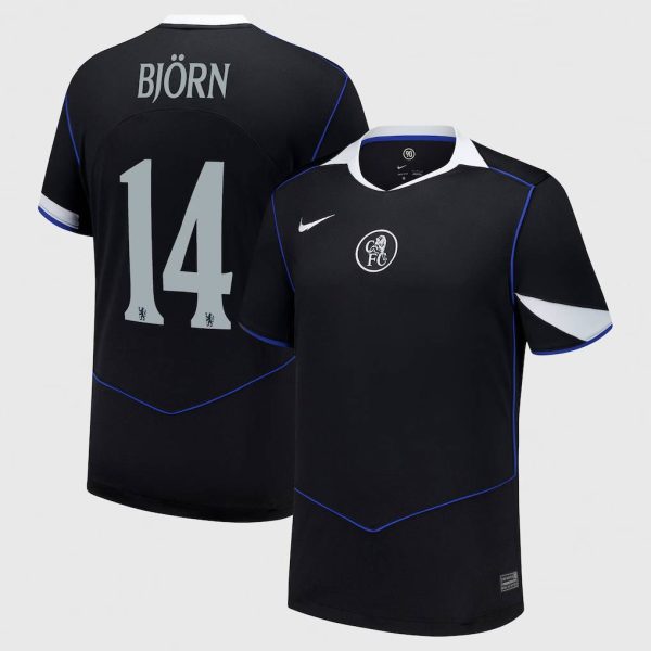 Chelsea Cup Nike Third Stadium Shirt 2025-26 with Björn 14 printing