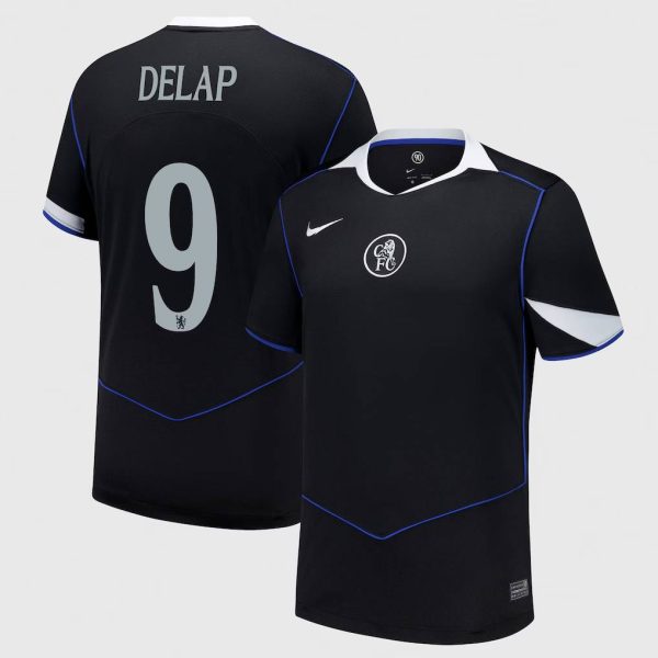 Chelsea Cup Nike Third Stadium Shirt 2025-26 with Delap 9 printing