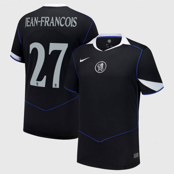 Chelsea Cup Nike Third Stadium Shirt 2025-26 with Jean-Francois 27 printing