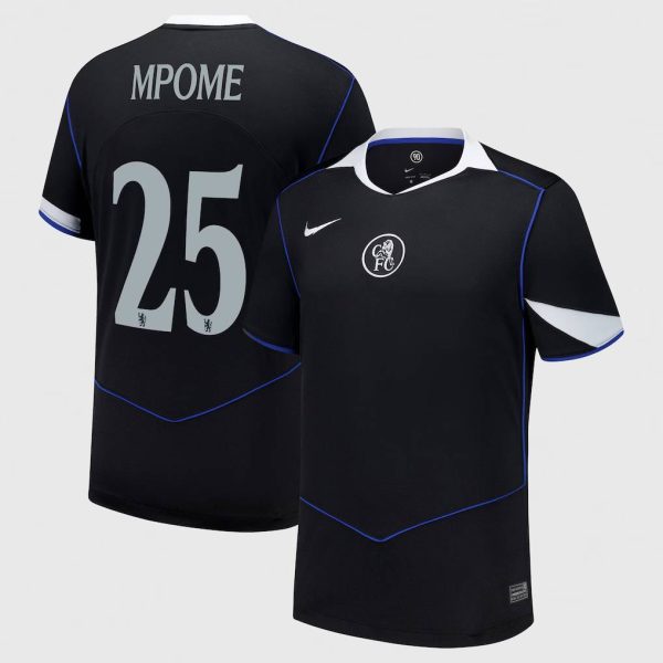 Chelsea Cup Nike Third Stadium Shirt 2025-26 with Mpome 25 printing