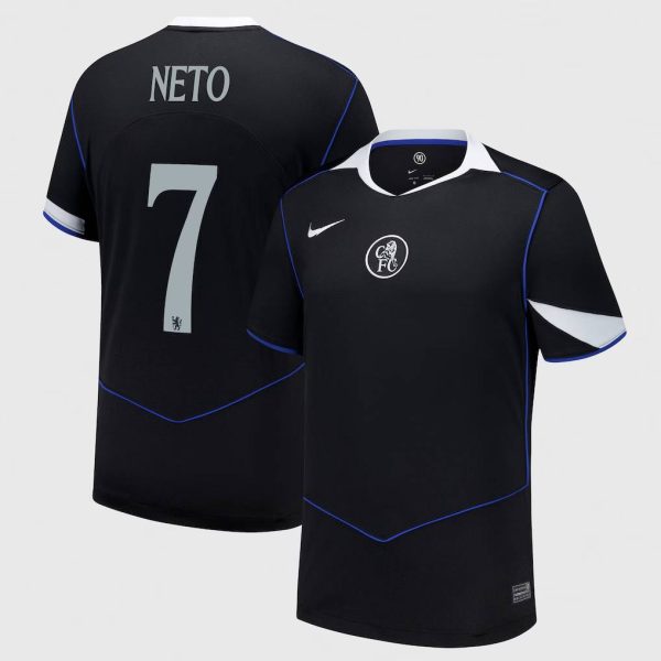 Chelsea Cup Nike Third Stadium Shirt 2025-26 with Neto 7 printing