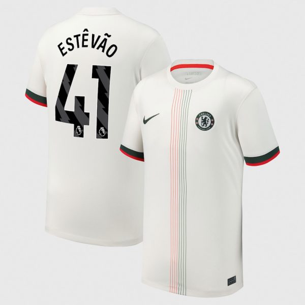 Chelsea Nike Away Stadium Shirt 2025-26 - Kids with Estêvão 41 printing