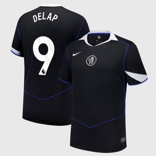 Chelsea Nike Third Stadium Shirt 2025-26 with Delap 9 printing