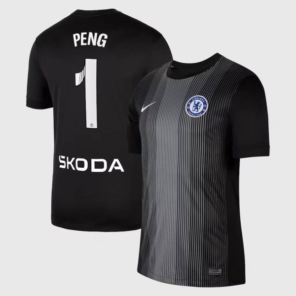 Chelsea WSL Nike Goalkeeper Stadium Shirt 2025-26 with Peng 1 printing