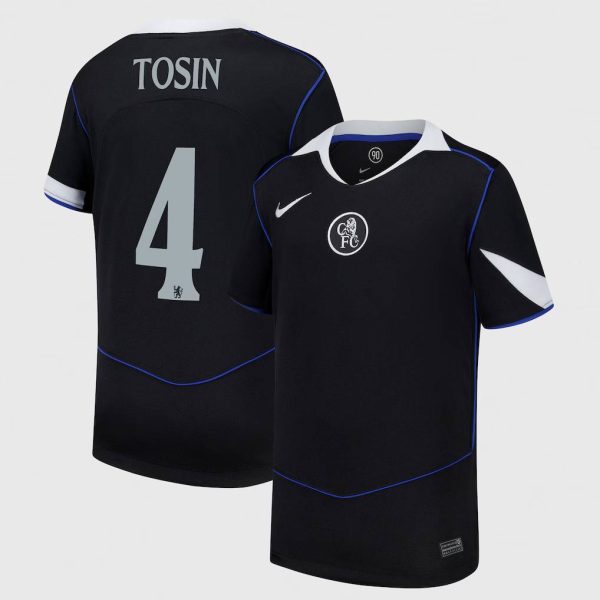 Chelsea Cup Nike Third Stadium Shirt 2025-26 - Kids with Tosin 4 printing