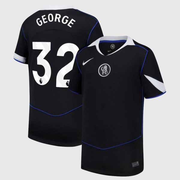 Chelsea Nike Third Stadium Shirt 2025-26 - Kids with George 32 printing
